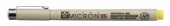Ручка капиллярная "Pigma Micron" 0.45мм, Желтый